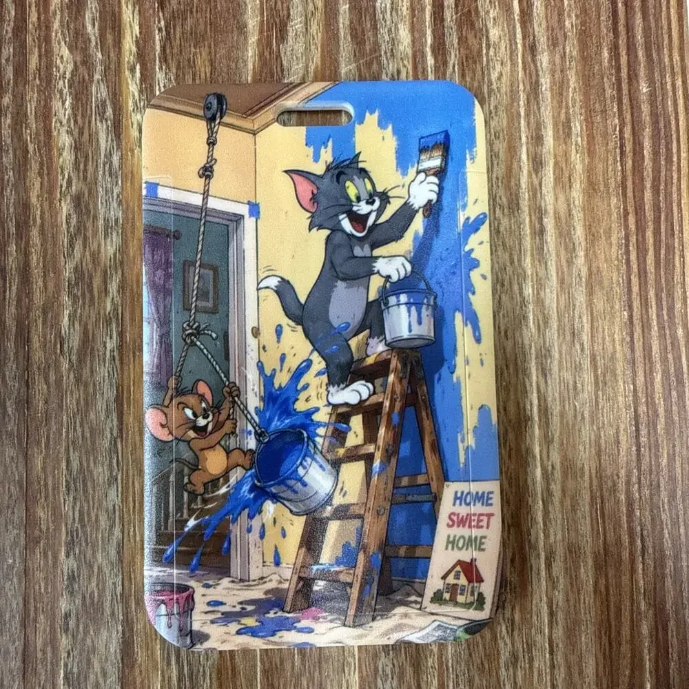 Tom and Jerry Badge ID Holder